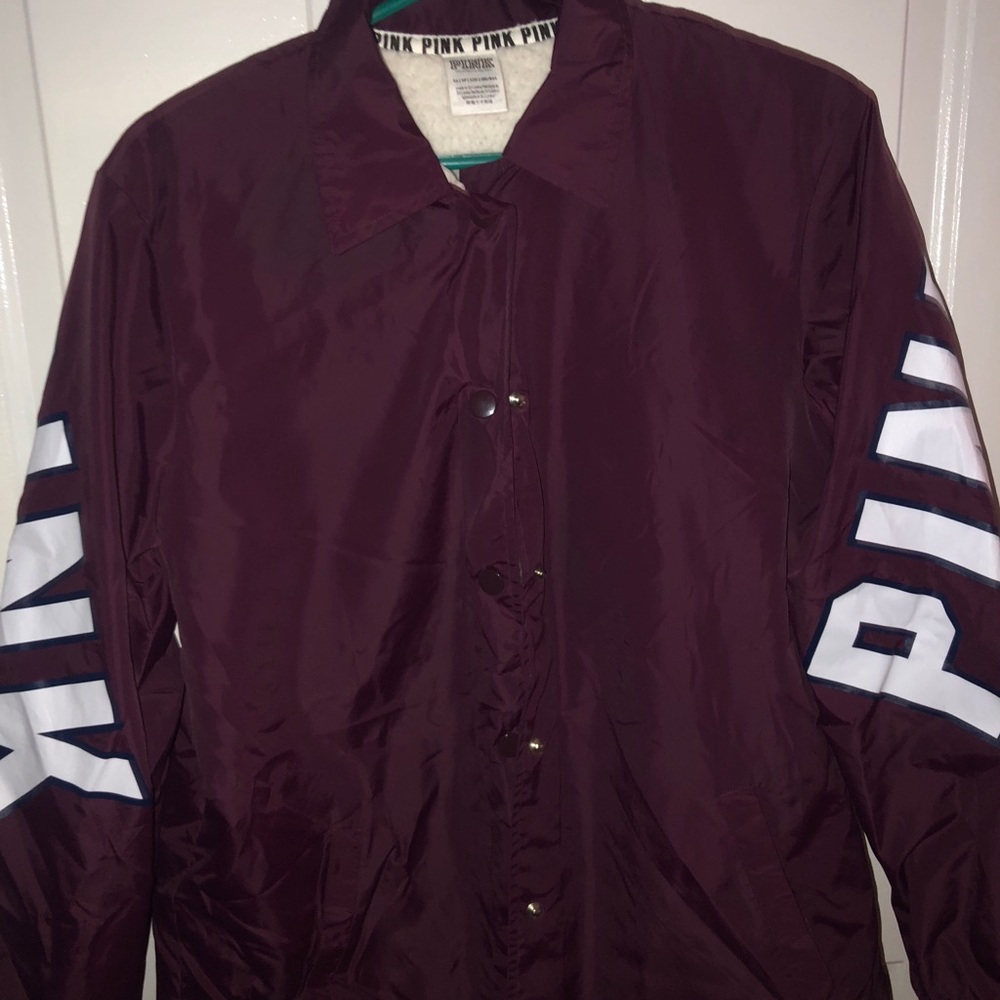 Pink Sherpa jacket
